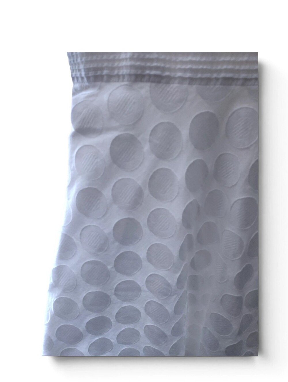 Dressbarn White Eyelet Geometric Fit & Flare Mini Sun Dress Womens Size 14 - Picture 6 of 11